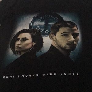 Demi Lovato Nick Jonas Tour Shirt